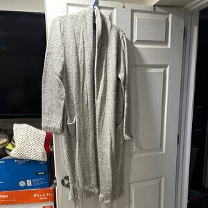 Tahari Gray Women's Cardigan Sweater